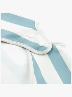 Done By Deer Langærmet Hagesmæk, Stripes Blue