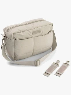 Done By Deer Quiltet Pusletaske med Barnevognskrog, Sand