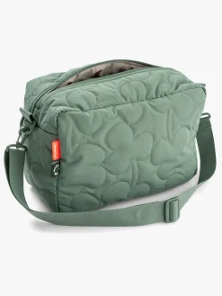 Done By Deer Quiltet Pusletaske med Barnevognskrog, Green