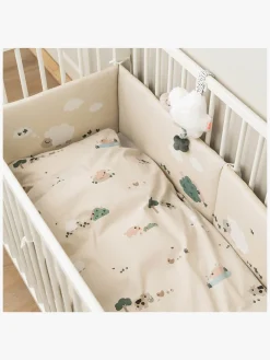 Done By Deer Sengesæt Tiny Farm 100x140 Tremmeseng, Sandfarvet