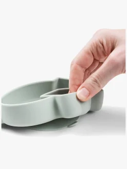 Done By Deer Stick & Stay Silikonetallerken Birdee, Green