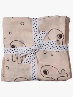 Done By Deer Stofble Sea Friends 120x120 2-pak, Powder