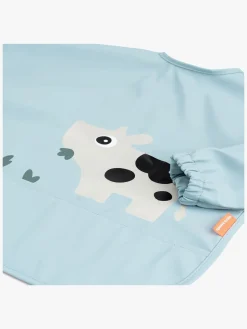 Done By Deer Tiny Farm  Langærmet Hagesmæk med Lomme, Blue