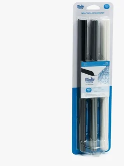 3Doodler Create+ ABS Mix 75-Pack Blyant, Sort/Hvid/Grå