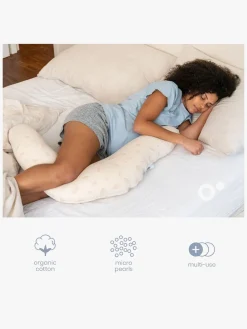 Doomoo  Amme- & Graviditetspude 2-i-1, Latte