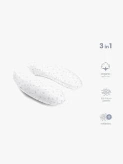 Doomoo  Amme- & Graviditetspude Buddy, Blomster Gul