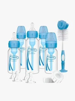 Dr. Brown NarrowNeck Options Gavesæt + Sutteflaskesæt, Blå