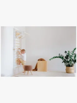 Duck Woodworks Klatretrekant Væg, Hvid