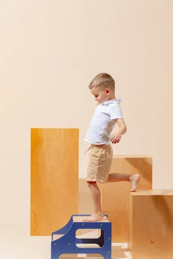 Duck Woodworks Skammel, Blå