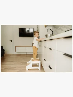 Duck Woodworks Skammel, Hvid