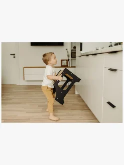 Duck Woodworks Skammel, Sort