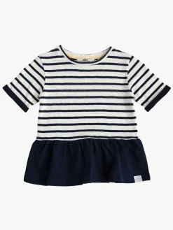 Ebbe Benita T-Shirt, Offwhite/Dark Navy