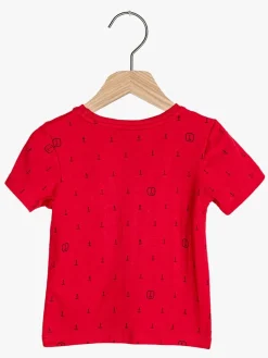 Ebbe Boston T-Shirt, Blue Anchors