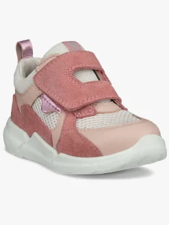 Ecco Biom 2.2 Infant Sneakers, Rose Dust/Old Rose/White