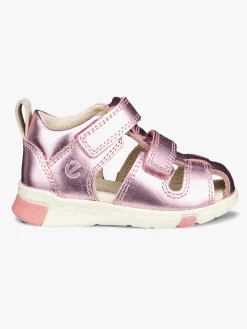 Ecco Mini Stride Sandaler, Old Rose Metallic