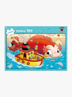 Egmont Kärnan Træpuslespil Bamse Verdens Stærkeste Bjørn og Havets Hemmelighed 100 Brikker