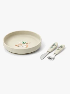 Elodie Tallerken Sæt Silikone, Bunny Darling