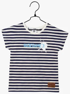 Emil fra Lønneberg Hujedamej T-shirt, Blue/White