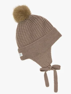 EN FANT Hue Uldblanding Baby med Kunstpels, Fungi