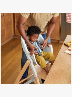 Ergobaby Evolve Babysæt til Højstol med Bakke, Natural Wood