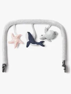 Ergobaby Evolve 3-in-1 Skråstol inkl. legetøjsbøjle, Cream