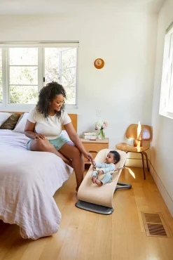 Ergobaby Evolve 3-in-1 Skråstol Mesh, Cream