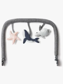 Ergobaby Evolve Legetøjsbøjle Ocean Wonders, Charcoal Grey