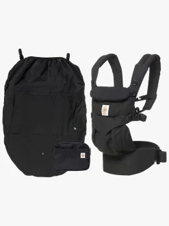 Ergobaby Omni 360 Bæresele inkl. Regnslag, Sort