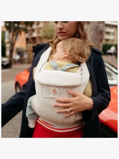 Ergobaby Omni Deluxe Bæresele Cotton, Natural Beige