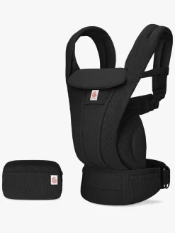 Ergobaby Omni Deluxe Bæresele Mesh inkl. Regnslag, Onyx Black