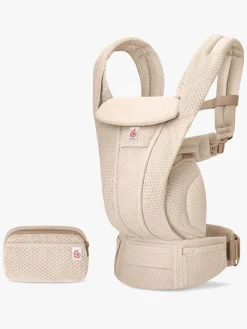 Ergobaby Omni Deluxe Bæresele Mesh inkl. Regnslag, Natural Beige