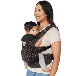 Ergobaby Omni Dream Bæresele, Black Leopard
