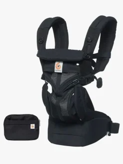 Ergobaby Omni 360 Cool Air Bæresele inkl. Regnslag, Sort