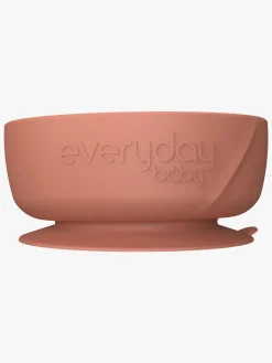 Everyday Baby Skål Silikone, Rød