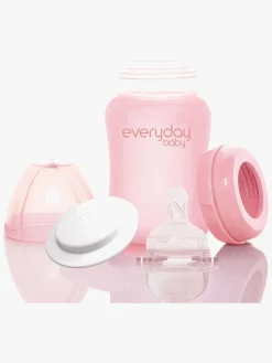 Everyday Baby Sutteflaske Glas 150 ml, Lyserød