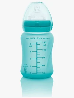 Everyday Baby Varmeindikator Sutteflaske Glas 150 ml, Turkis