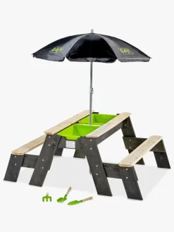 EXIT Aksent Sand-, Vand- & Picnicbord L 2 Siddepladser Deluxe