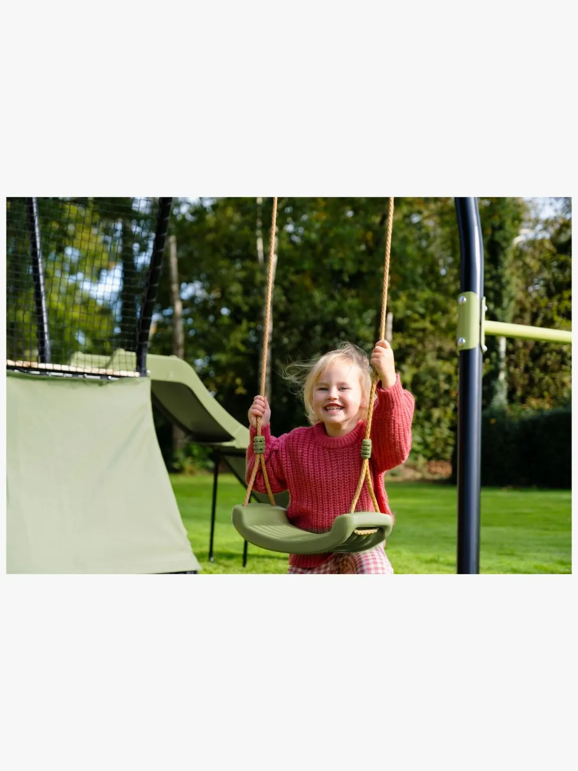 EXIT Ivy Legetårn med Rutsjebane & Gynge