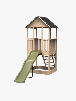 EXIT Panorama 500 Legehus med Rutsjebane & Sandkasse