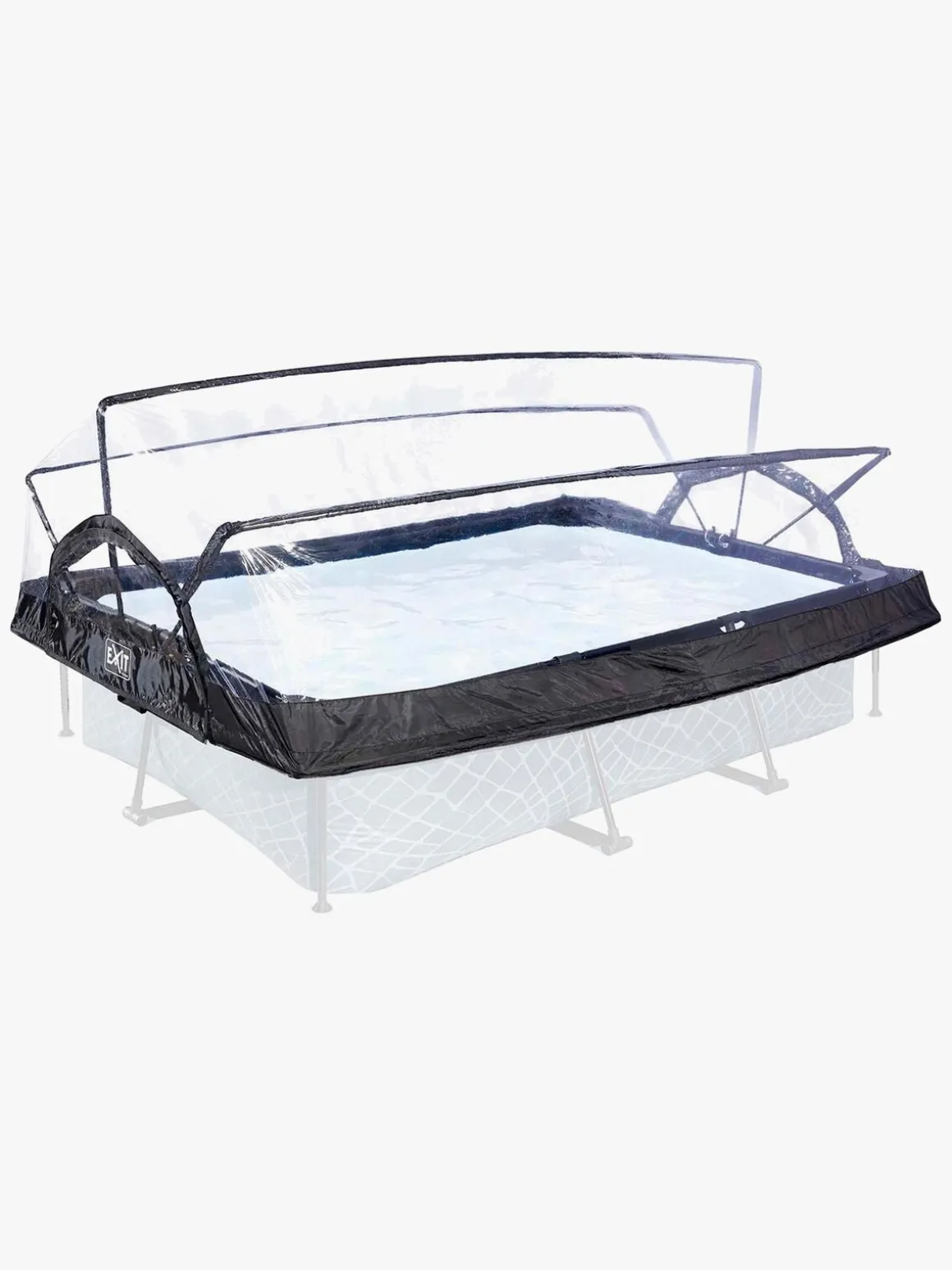 EXIT Pool med Kuppel 300x200x65 cm, Grå
