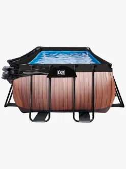 EXIT Pool med Kuppel 540x250x100 cm, Træ