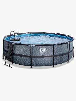 EXIT Stone Pool 450x122 cm, Grå
