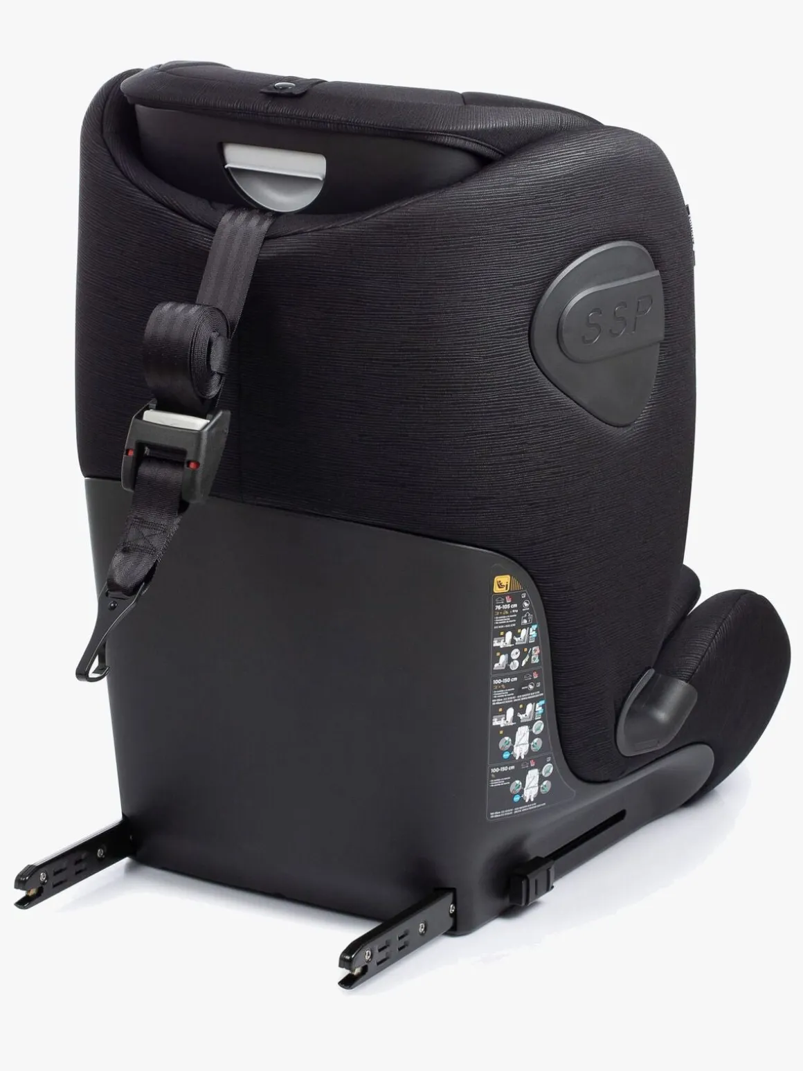 Fairgo Forza i-Size Autostol, Black Sand