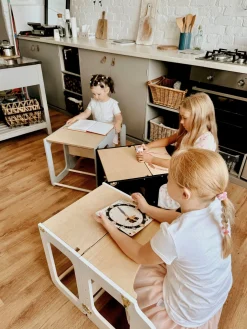 Family-scl 4-i-1 Læringstårn, Hvid