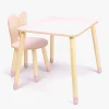 Family-SCL Kanin Bord & Stol Sæt, Pink