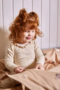 FILIBABBA  GOTS-certificeret Sengesæt 140 x 100, Magic Farm