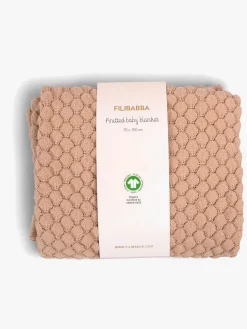 FILIBABBA  Strikket Stofble, Ivory Cream