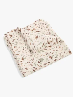 FILIBABBA Tæppe/ Stofble i Musselin 2-pak, Little Wonders