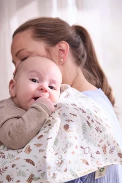 FILIBABBA Tæppe/ Stofble i Musselin 2-pak, Little Wonders