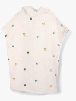 FILIBABBA Turtle Badeponcho, Hvid